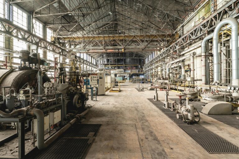 Old abandoned factory somewhere in Belgium.